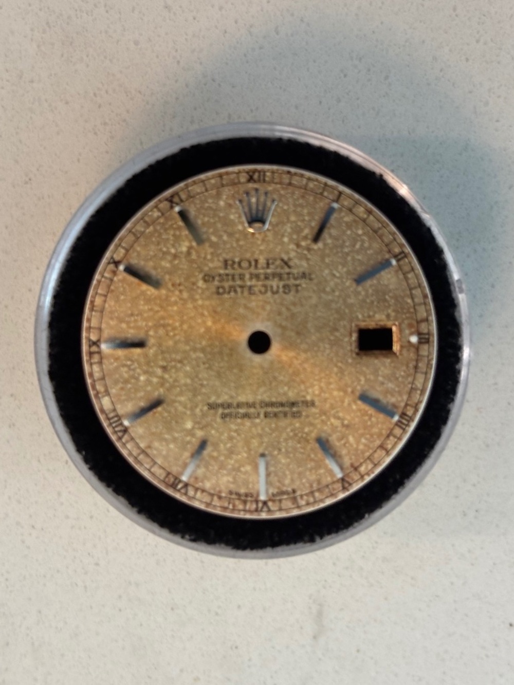 Authentic Rolex Dial